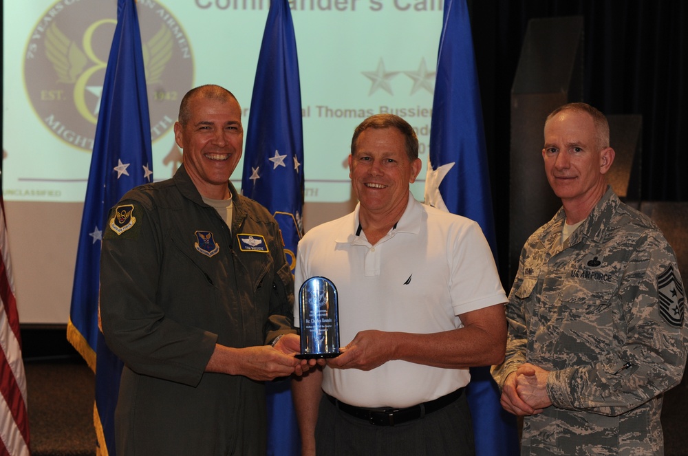 8 AF commander addresses HQ Airmen