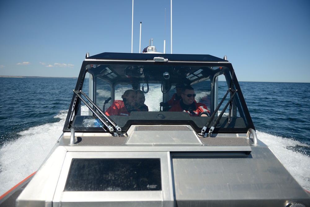 Underway with Coast Guard Station Cape Cod Canal