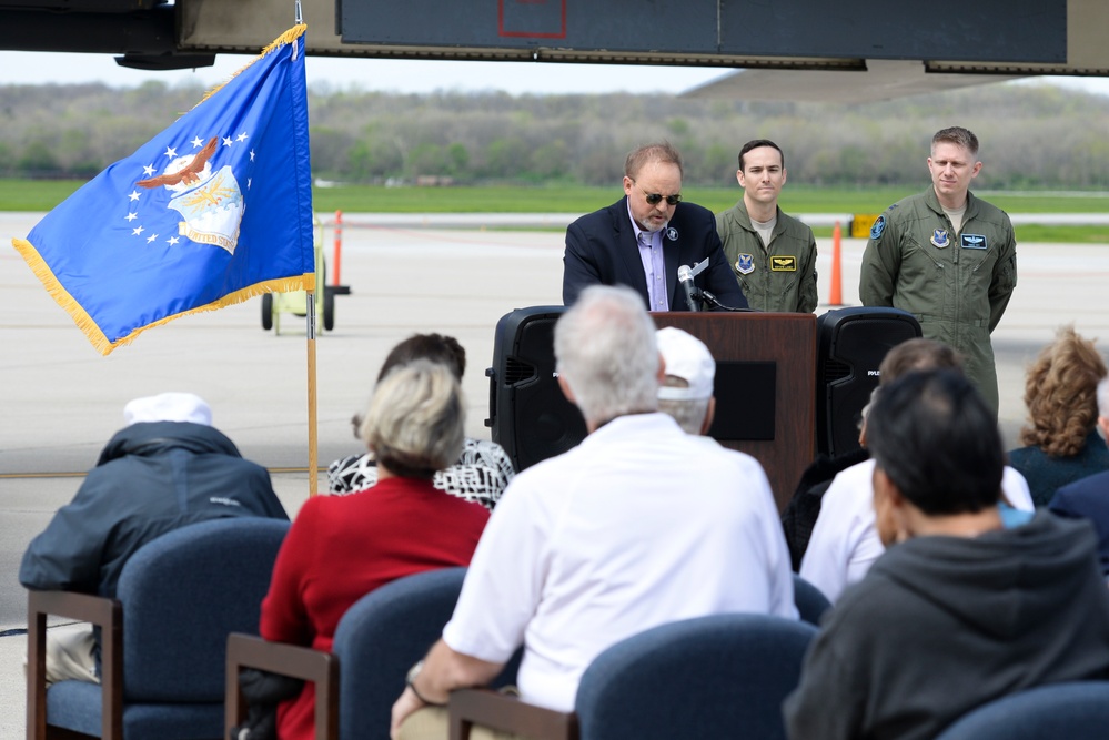 Ruptured Duck Artwork Unveiling Ceremony