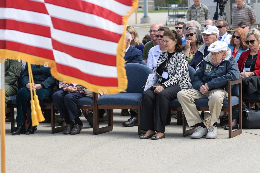 Ruptured Duck Artwork Unveiling Ceremony