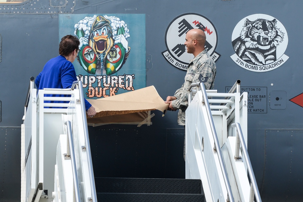 Ruptured Duck Artwork Unveiling Ceremony