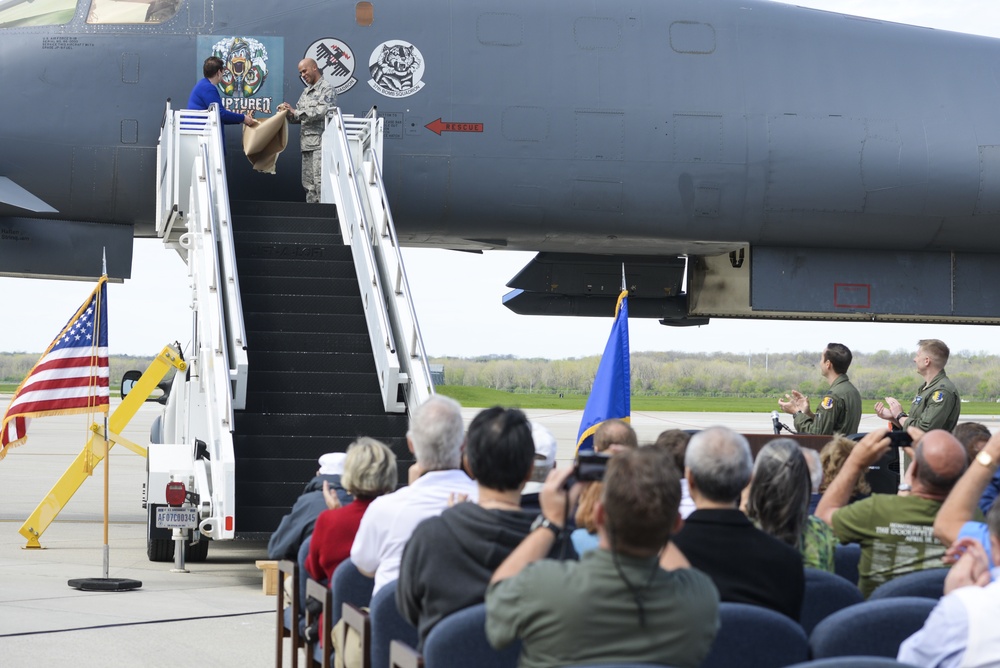 Ruptured Duck Artwork Unveiling Ceremony