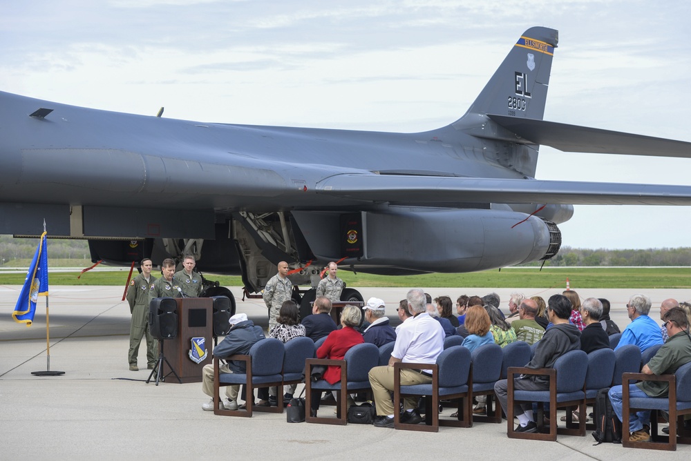 Ruptured Duck Artwork Unveiling Ceremony