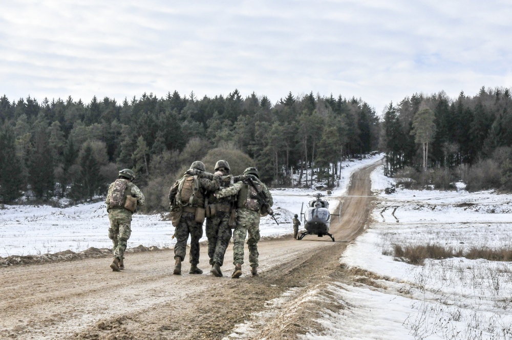 Joint services training integration kicks off Georgian Mission Readiness Exercise