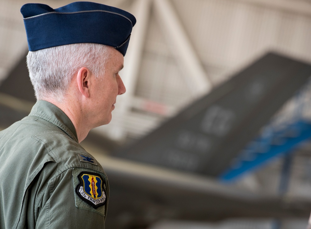 33rd Fighter Wing change of command