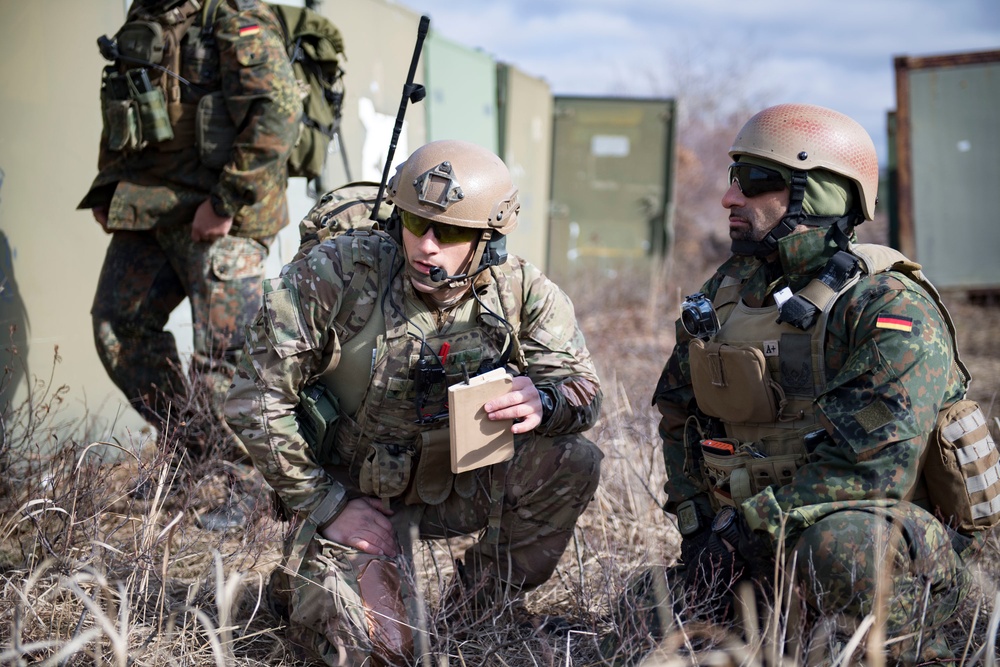 NATO partners conduct close air support exercise