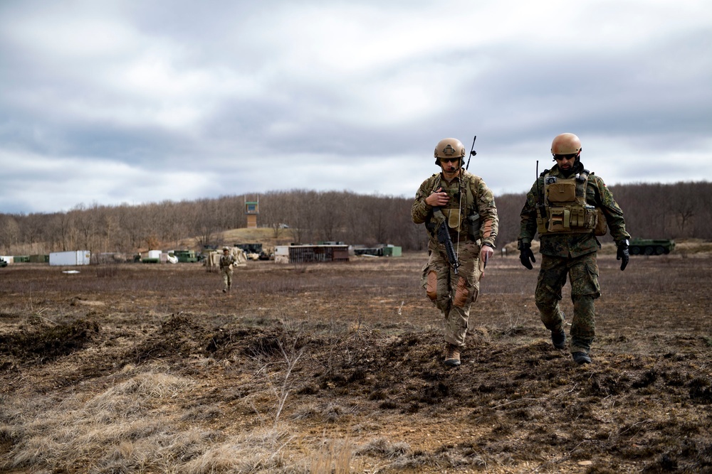 NATO partners conduct close air support exercise