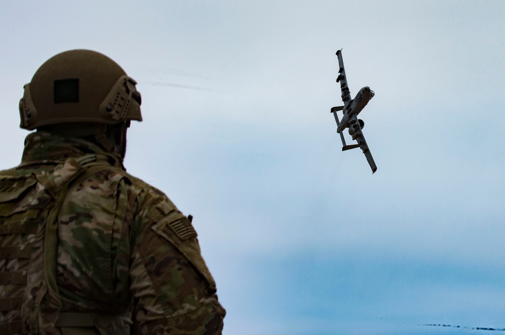 NATO partners conduct close air support exercise