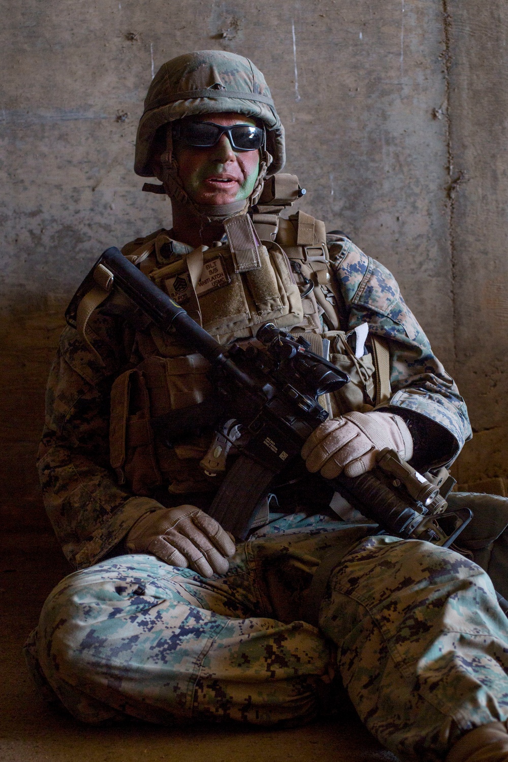 3rd Battalion, 5th Marines Patrol on Red Beach