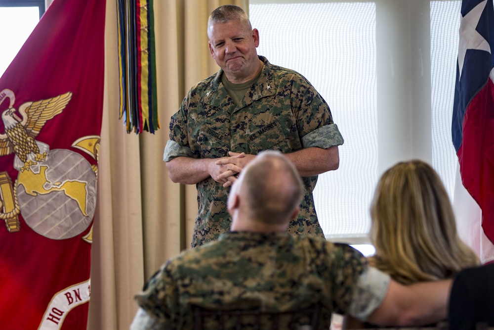 Master Gunnery Sgt.Napp Retirement Ceremony