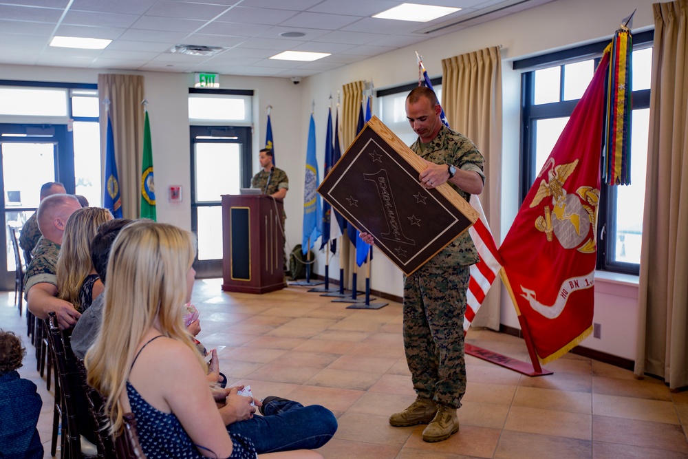 Master Gunnery Sgt.Napp Retirement Ceremony