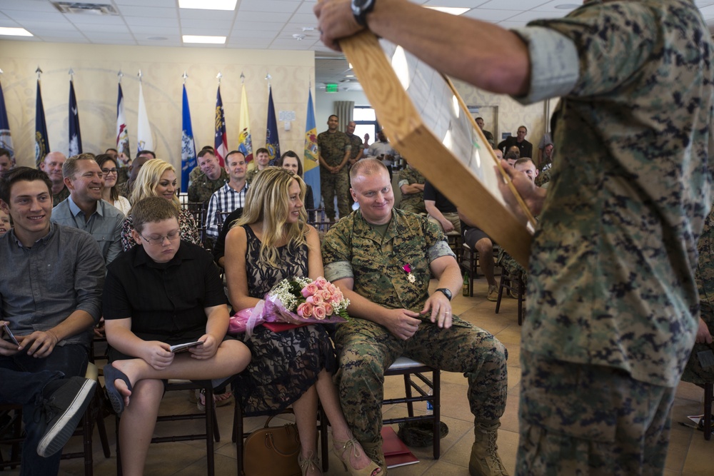 Master Gunnery Sgt.Napp Retirement Ceremony