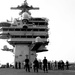 The George H.W. Bush Carrier Strike Group is deployed in the U.S. 5th Fleet area of operations in support of maritime security operations designed to reassure allies and partners, and preserve the freedom of navigation an the free flow of commerce in the