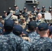 Vice President Michael R. Pence aboard USS Ronald Reagan