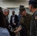 Vice President Michael R. Pence is greeted by Maj. Gen. Charles G. Chiarotti, deputy commander, U.S. Forces Japan
