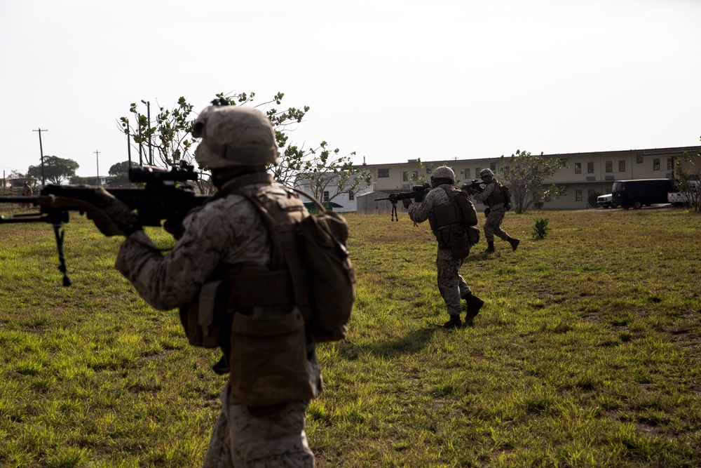 Marines conduct training during CBAF operation