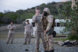 3/2 Marines Receive CBRN training