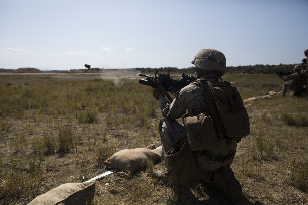 Marines conduct training during CBAF operation
