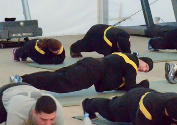 Sergeant Major of the Army visit with 3 ABCT Soldiers in Latvia