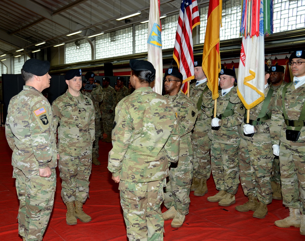 21st Special Troops Battalion Change of Command