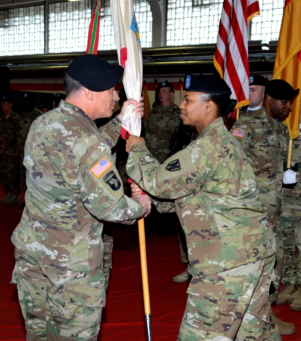 21st Special Troops Battalion Change of Command