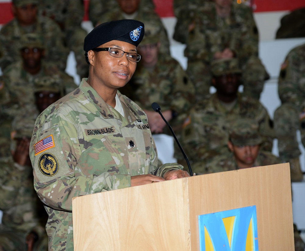 21st Special Troops Battalion Change of Command