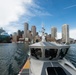 Coast Guard conducts security patrols of Boston Harbor during marathon