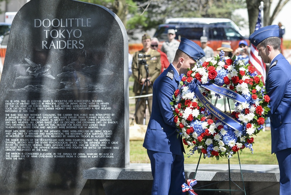 75th Anniversary of the Doolittle Raid Memorial Ceremony