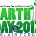 Team Schriever celebrates Earth Day
