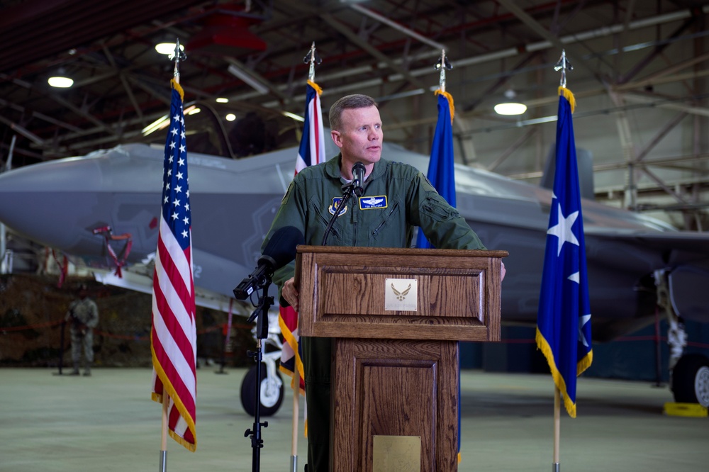 US, UK leaders mark F-35A milestone