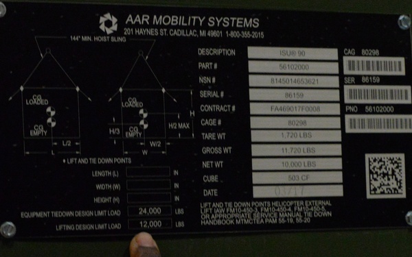28th LRS increases efficiency, receives new ISU-90