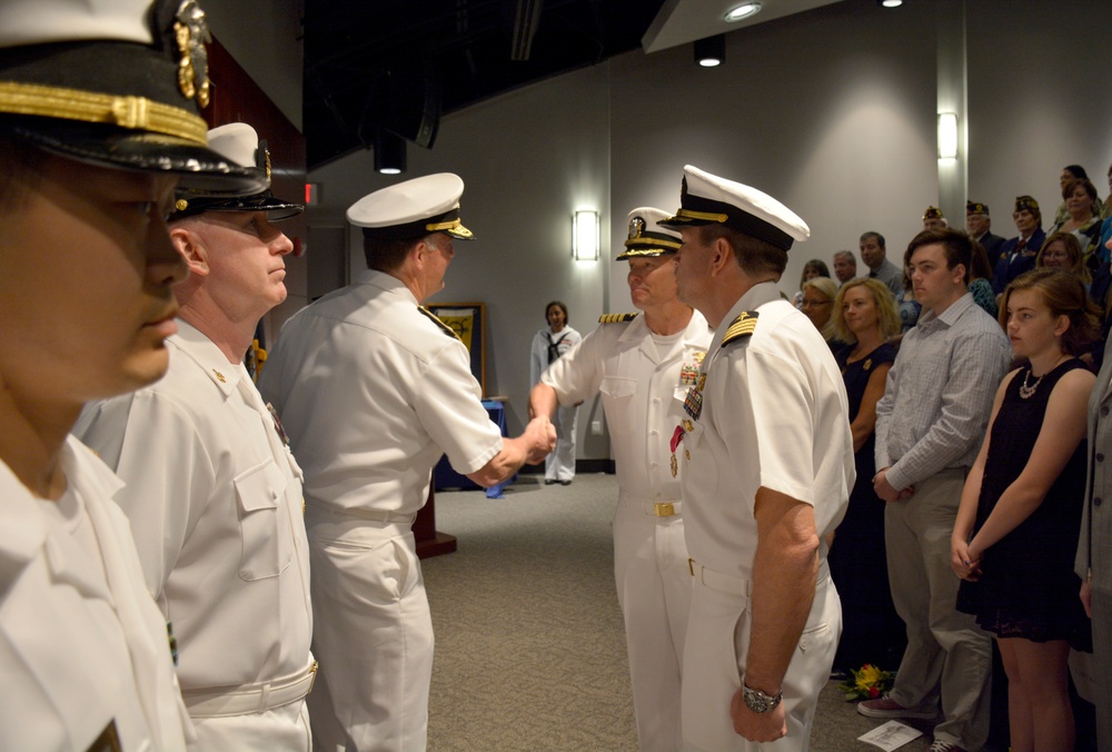 Capt. Jackson Assumes Command