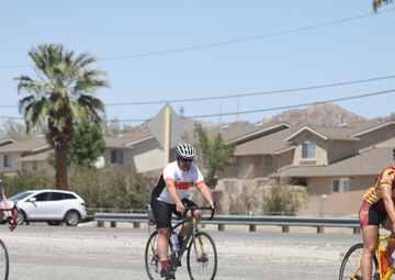 NREA, Combat Center patrons bike for Earth Month