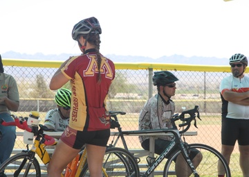 NREA, Combat Center patrons bike for Earth Month