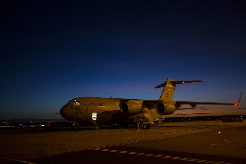 Air Superiority: Marines offload AH-1 Cobras in Darwin