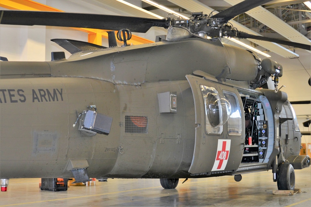 10th Combat Aviation Brigade Black Hawk Helicopter Maintenance