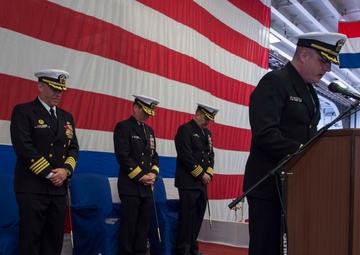 Change of Command aboard USS Bonhomme Richard (LHD 6)