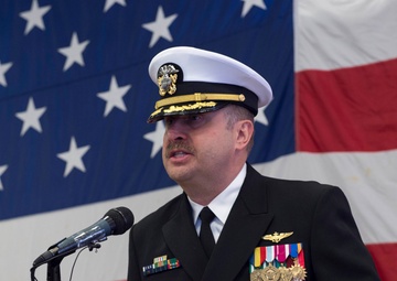 Change of Command aboard USS Bonhomme Richard (LHD 6)