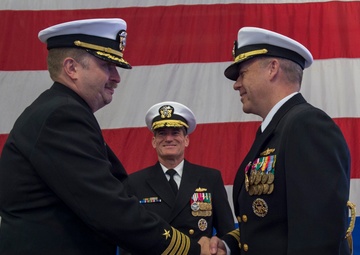 Change of Command aboard USS Bonhomme Richard (LHD 6)