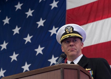 Change of Command aboard USS Bonhomme Richard (LHD 6)