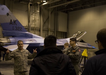 Eielson hosts congressional staff delegates