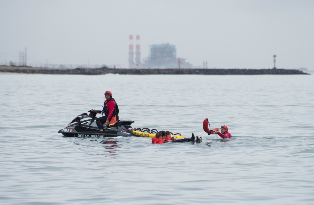 Coast Guard conducts multiagency ocean rescue demonstration