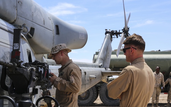 Refueled and reloaded: Marines conduct FARP operations at WTI 2-17