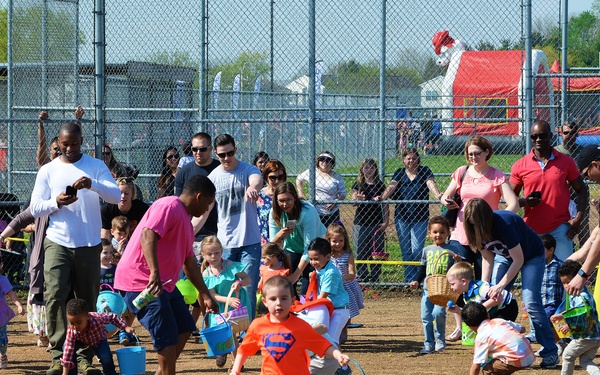 Egg Hunt Egg-Stravaganza at Scott AFB