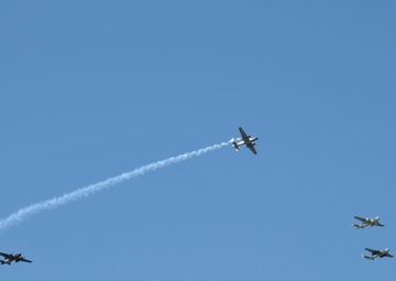 B-25s Fly Over Doolittle Raid 75th Anniversary Ceremony