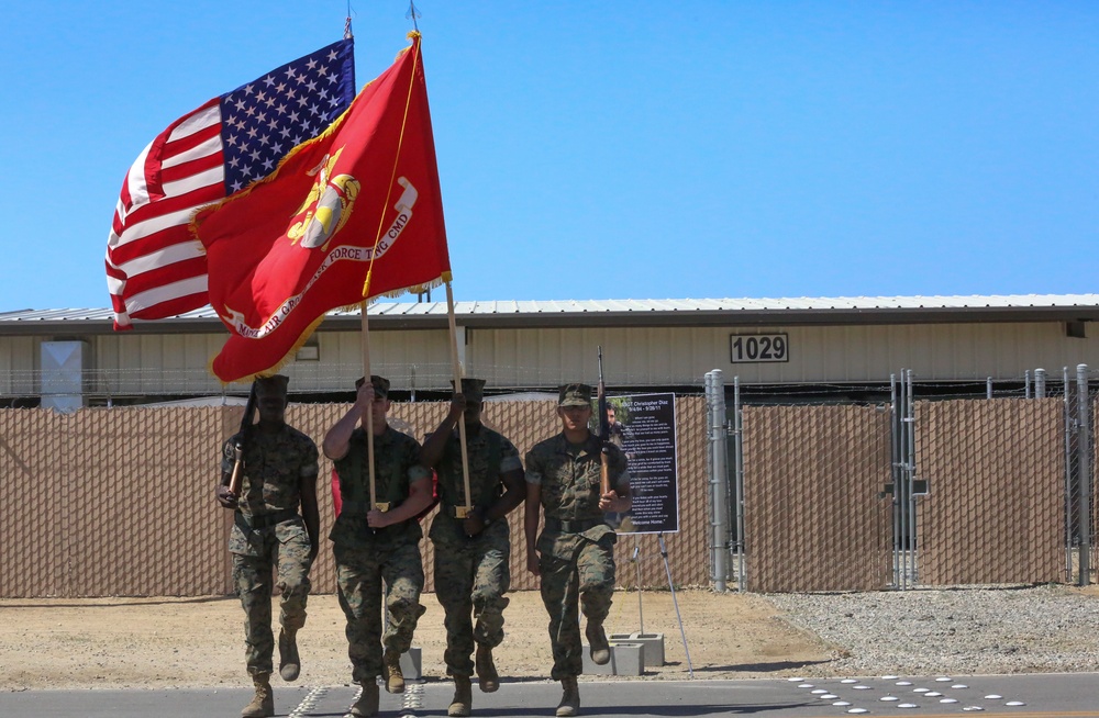 Gone but never forgotten: Diaz Road christened aboard Combat Center