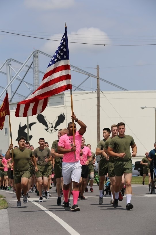 Devil Dogs become angels during  Ainsleys Angels run