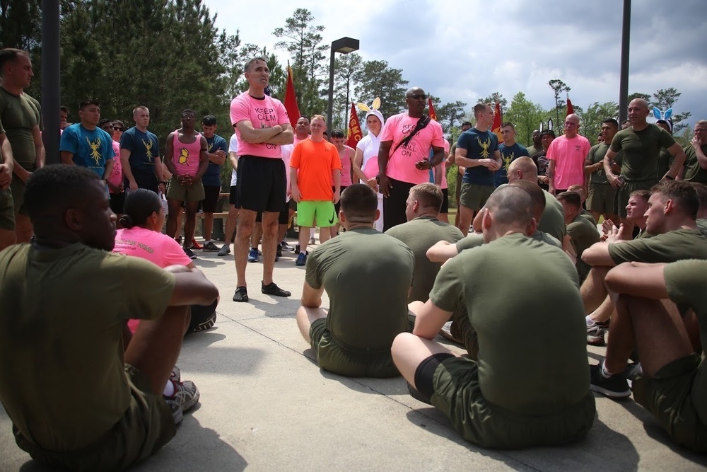 Devil Dogs become angels during Ainsleys Angels run