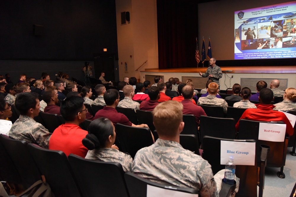 Cadets learn about AF through Pathways to Blue