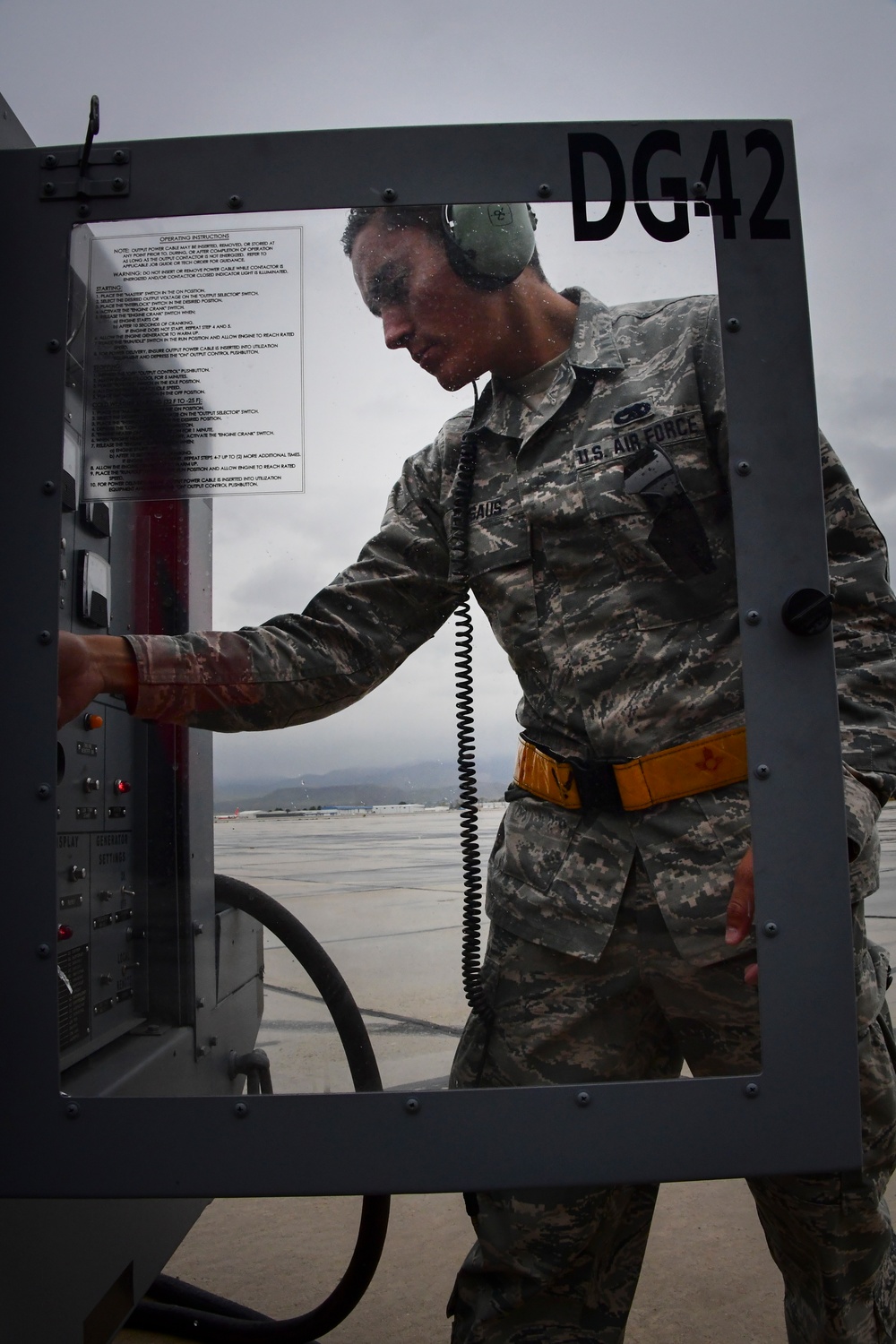 Maintenance squadrons keep planes flying during annual MAFFS training.
